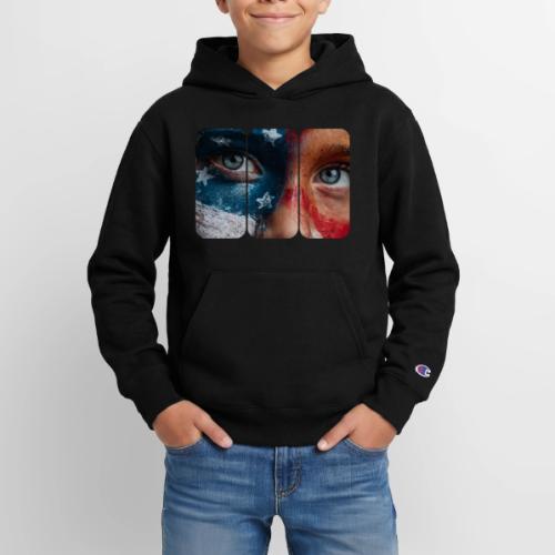 USA: Star-Spangled Glance - Champion Youth Hoodie
