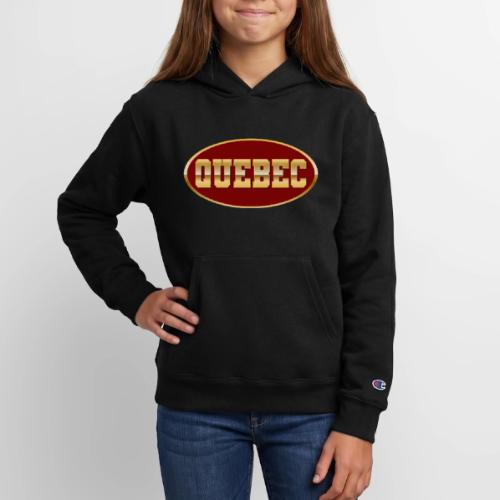 Quebec Gleams - Champion Youth Hoodie