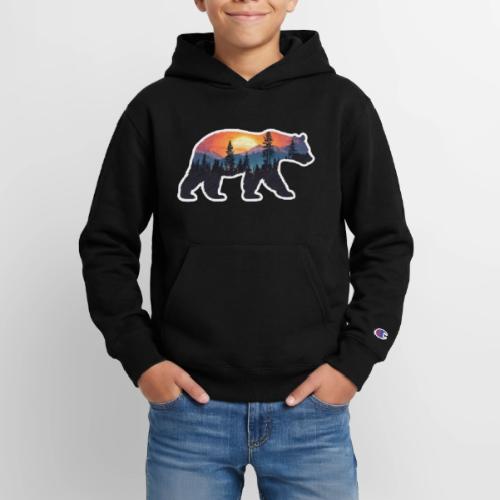 Mountain Spirit Bear - Champion Youth Hoodie