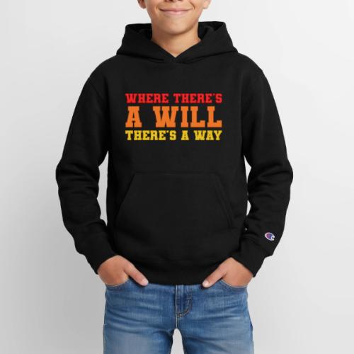 Willpower Wins - Champion Youth Hoodie