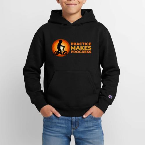 Practice makes progress - Champion Youth Hoodie