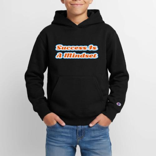 Success Is a Mindset — Motivational Glow Script - Champion Youth Hoodie