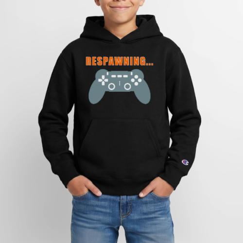 Respawning Gamer Controller Design - Champion Youth Hoodie