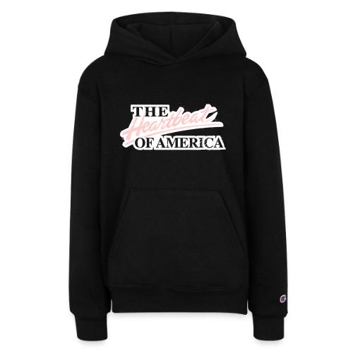 The Heartbeat of America - Champion Youth Hoodie