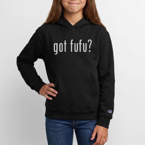 gotfufu-white - Champion Youth Hoodie