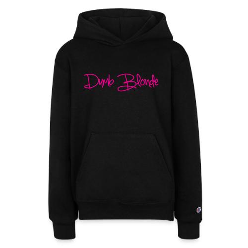 dumb blonde - Champion Youth Hoodie