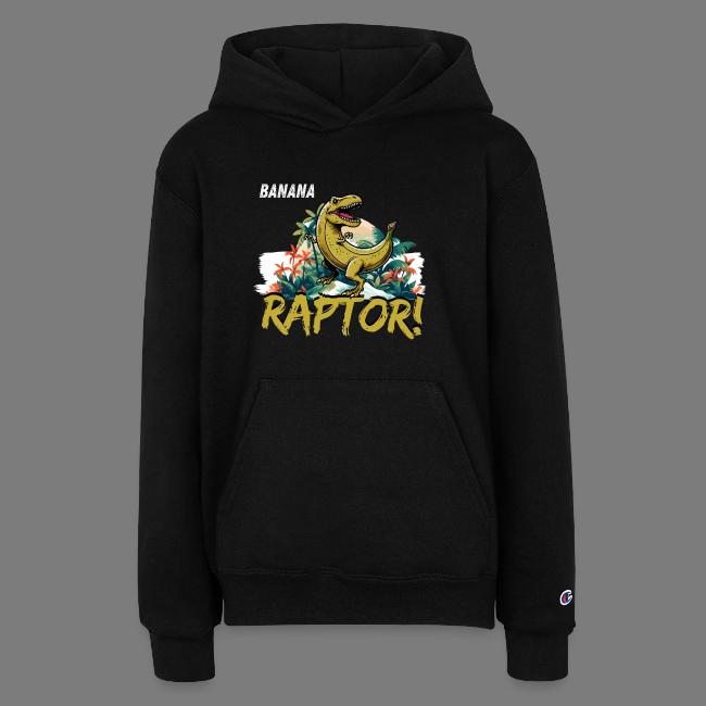 Funny Banana Raptor T-Rex Design