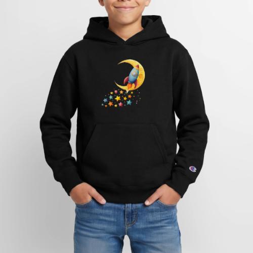 Rocket Trail of Stars - Champion Youth Hoodie