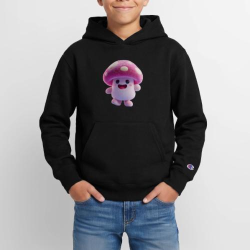 Mushroom: Purple Forest Friend - Champion Youth Hoodie