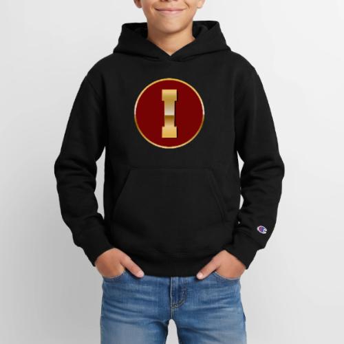 Letter I – Capital Varsity Alphabet Monogram - Champion Youth Hoodie