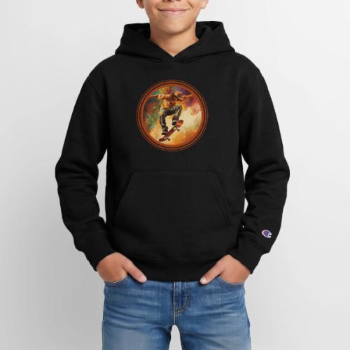 Skateboarding Mode On - Champion Youth Hoodie