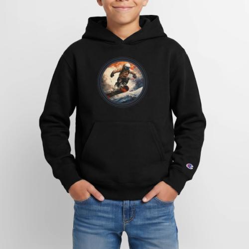Snowboarding Elevation - Champion Youth Hoodie