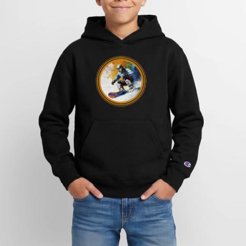 Snowboarding Dreams - Champion Youth Hoodie