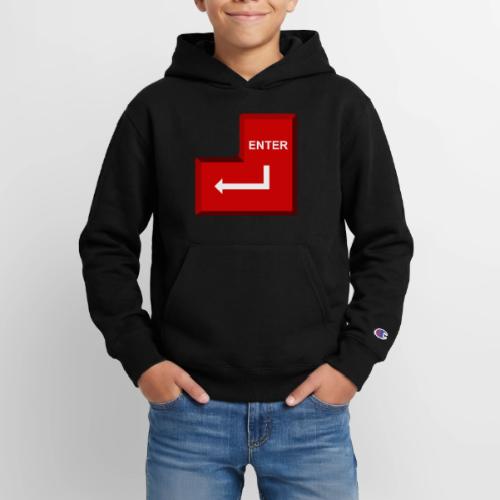 Just Press Enter - Champion Youth Hoodie