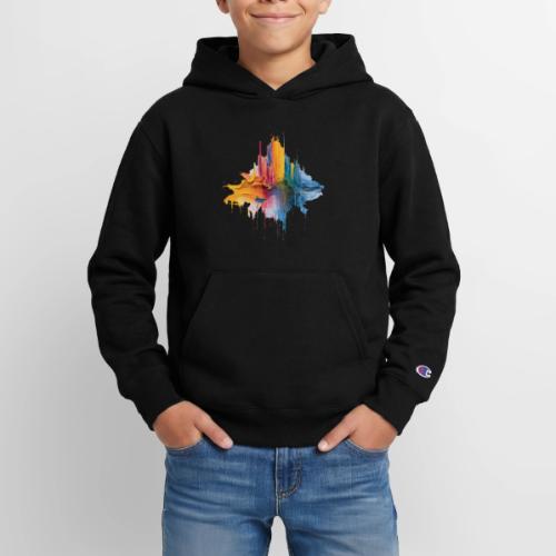 Impasto Spectrum - Champion Youth Hoodie