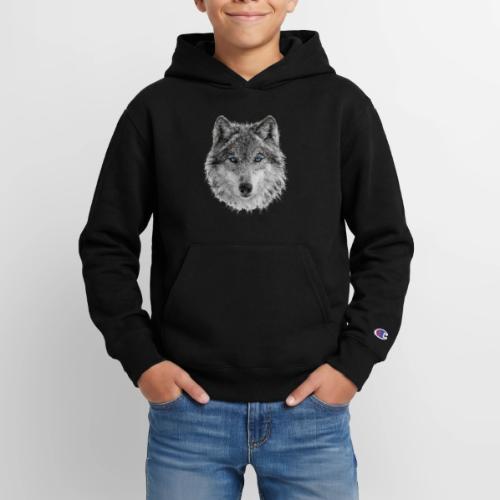 Frost-Eyed Alpha - Champion Youth Hoodie