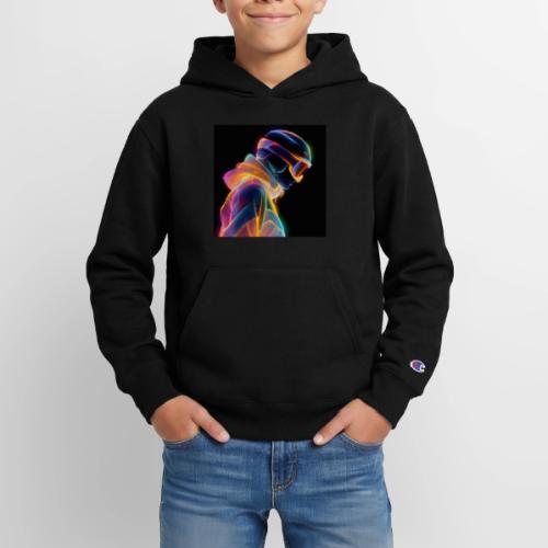 Snowboarding: Neon Gravity Ride - Champion Youth Hoodie
