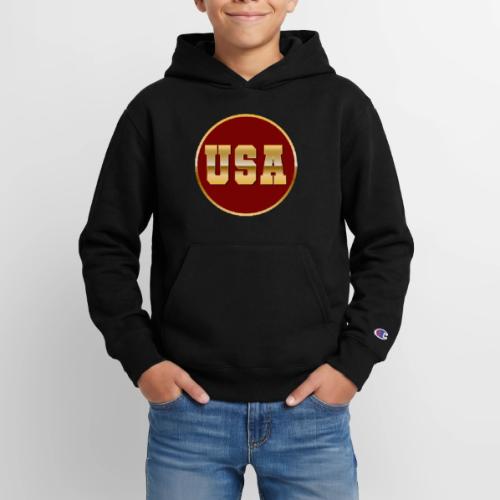 Golden USA Seal - Champion Youth Hoodie