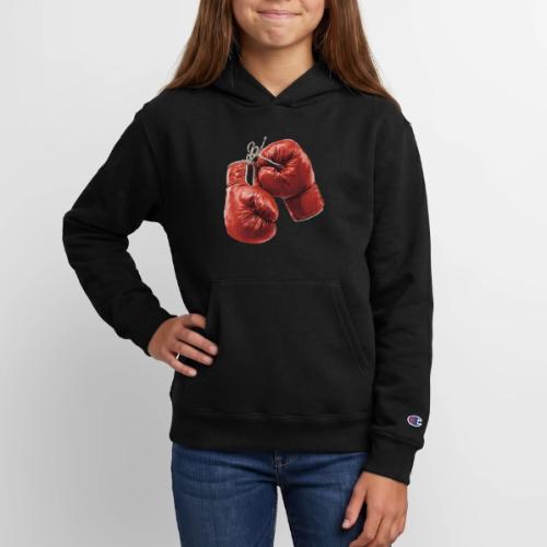 Boxing: Hanging Gloves Icon - Champion Youth Hoodie