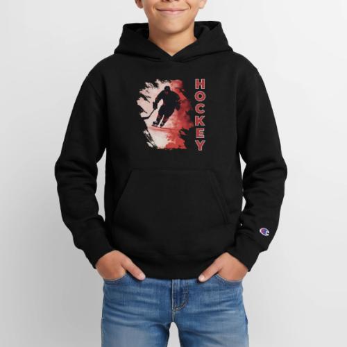 Hockey Fire - Champion Youth Hoodie