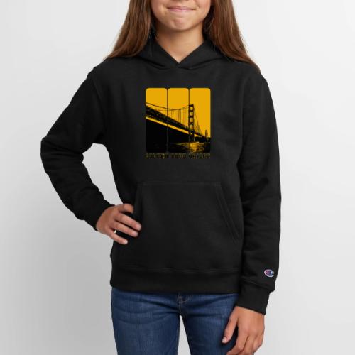 Golden Gate Bold Icon - Champion Youth Hoodie