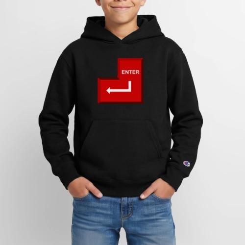 Just Press Enter - Champion Youth Hoodie