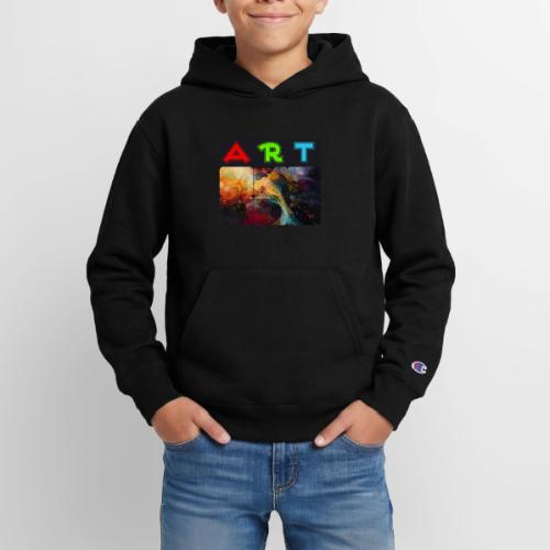 Waves of Art - Champion Youth Hoodie