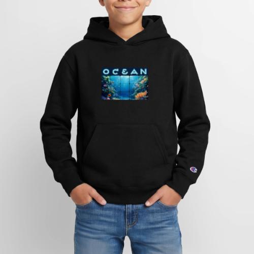 Ocean: Tropical Drift - Champion Youth Hoodie