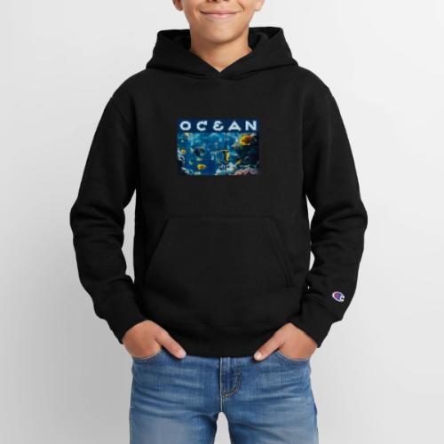 Ocean: Underwater Radiance - Champion Youth Hoodie