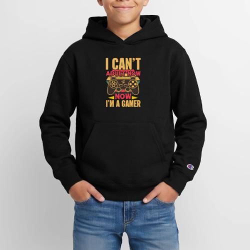 Can't Adult, Gaming Now! Tee - Champion Youth Hoodie