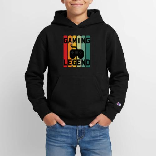 Gaming Legend Retro Bars - Champion Youth Hoodie
