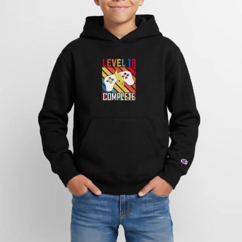 Level 18 Complete! - Champion Youth Hoodie