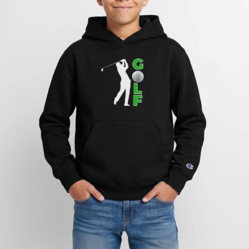 Golf: Classic Golf Motion - Champion Youth Hoodie