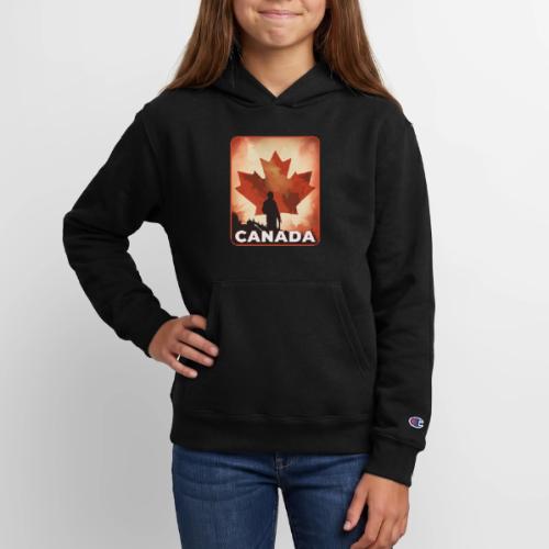 Canada Stands Tall - Champion Youth Hoodie
