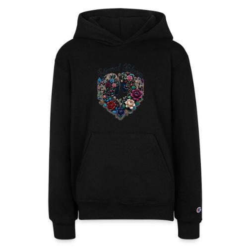 Eternal Bloom Embrace T-Shirt - Champion Youth Hoodie
