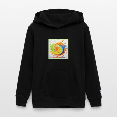 Citrus Splash of Color Design - Champion Youth Hoodie