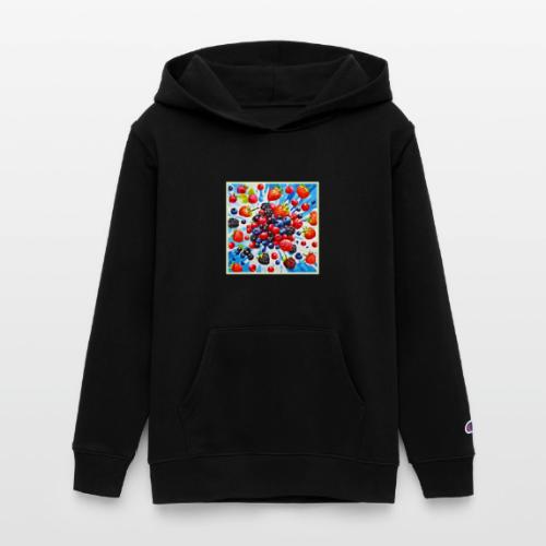 Colorful Berry Fiesta Design - Champion Youth Hoodie