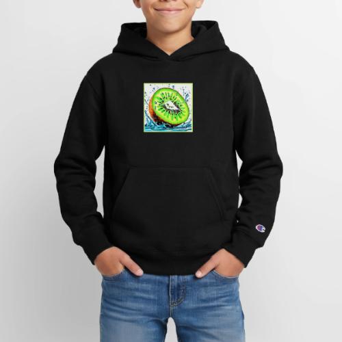Kiwi Splash of Freshness - Champion Youth Hoodie