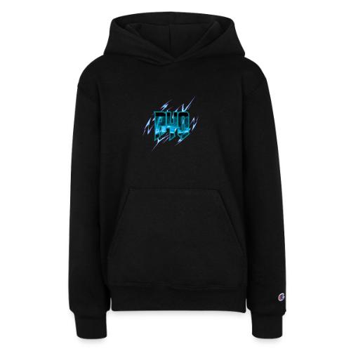 Ayo's Light Blue - Champion Youth Hoodie
