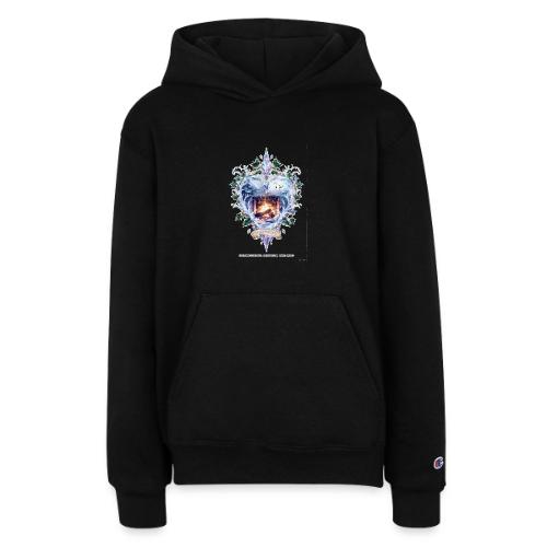 Imbolc Candle Veil T-Shirt | Veiled Rebirth - Champion Youth Hoodie