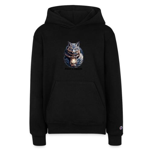 Hygge Ember Fox T-Shirt - Champion Youth Hoodie