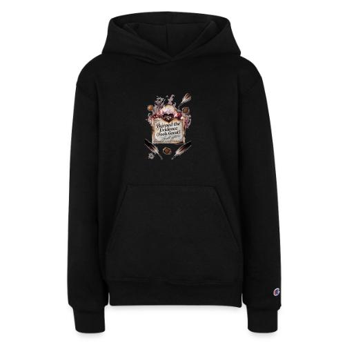 Burned the Evidence (Feels Great) T-Shirt - Champion Youth Hoodie