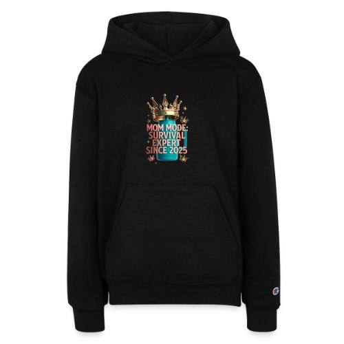 Mom Mode Survival Expert Tee - Champion Youth Hoodie