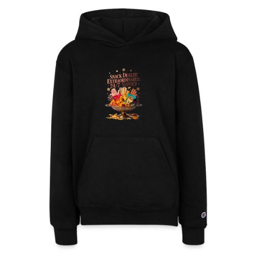 Snack Dealer Extraordinaire Tee, Mum Gift - Champion Youth Hoodie