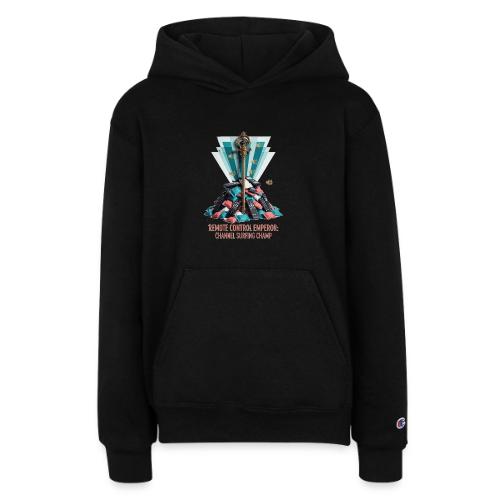 Remote Control Emperor T Shirt - Champion Youth Hoodie