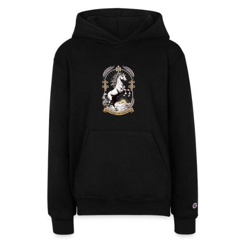 Year of the Horse Rearing T Shirt, Lunar New Year - Champion Youth Hoodie