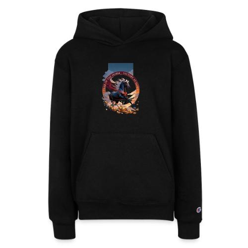 Year of the Horse Dawn T Shirt,Lunar New Year Gift - Champion Youth Hoodie