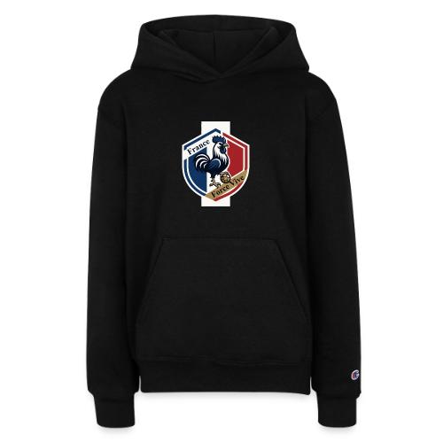 France Rooster T-Shirt, Bleu-Blanc-Rouge gift - Champion Youth Hoodie