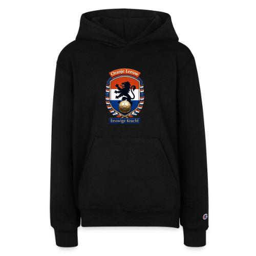 Netherlands Lion Premium T-Shirt, Dutch Flag Gift - Champion Youth Hoodie