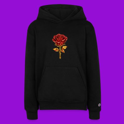 Golden Rose - Champion Youth Hoodie